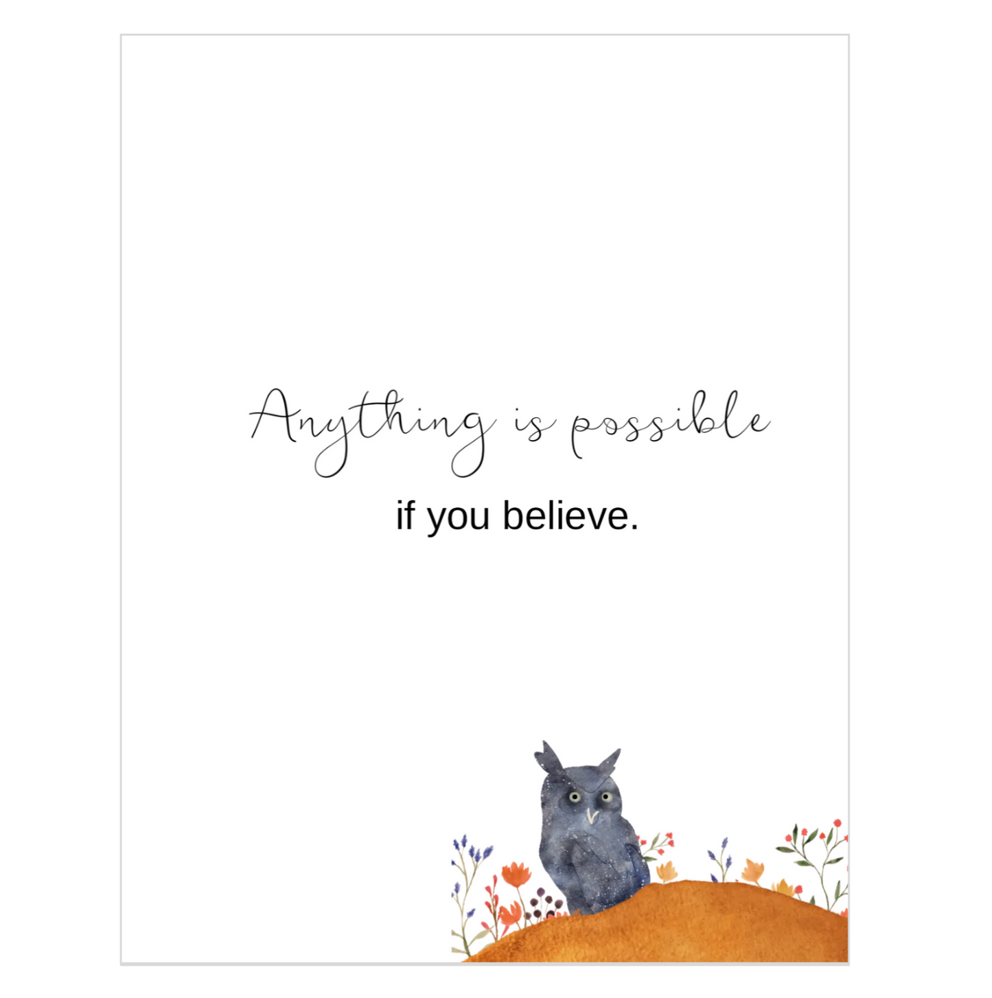 Owl Notecard - Scene #2:Dream.