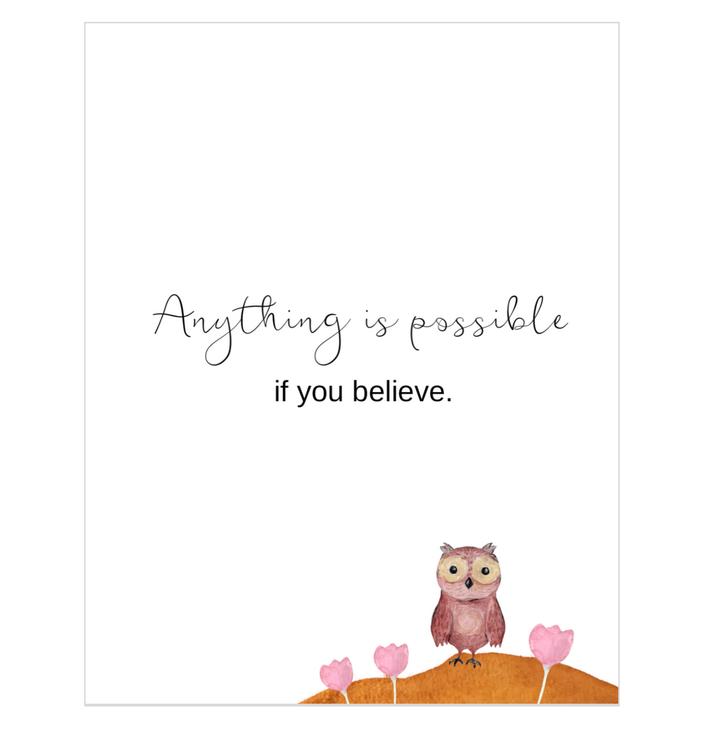 Owl Notecard - Scene #4: Manifest.