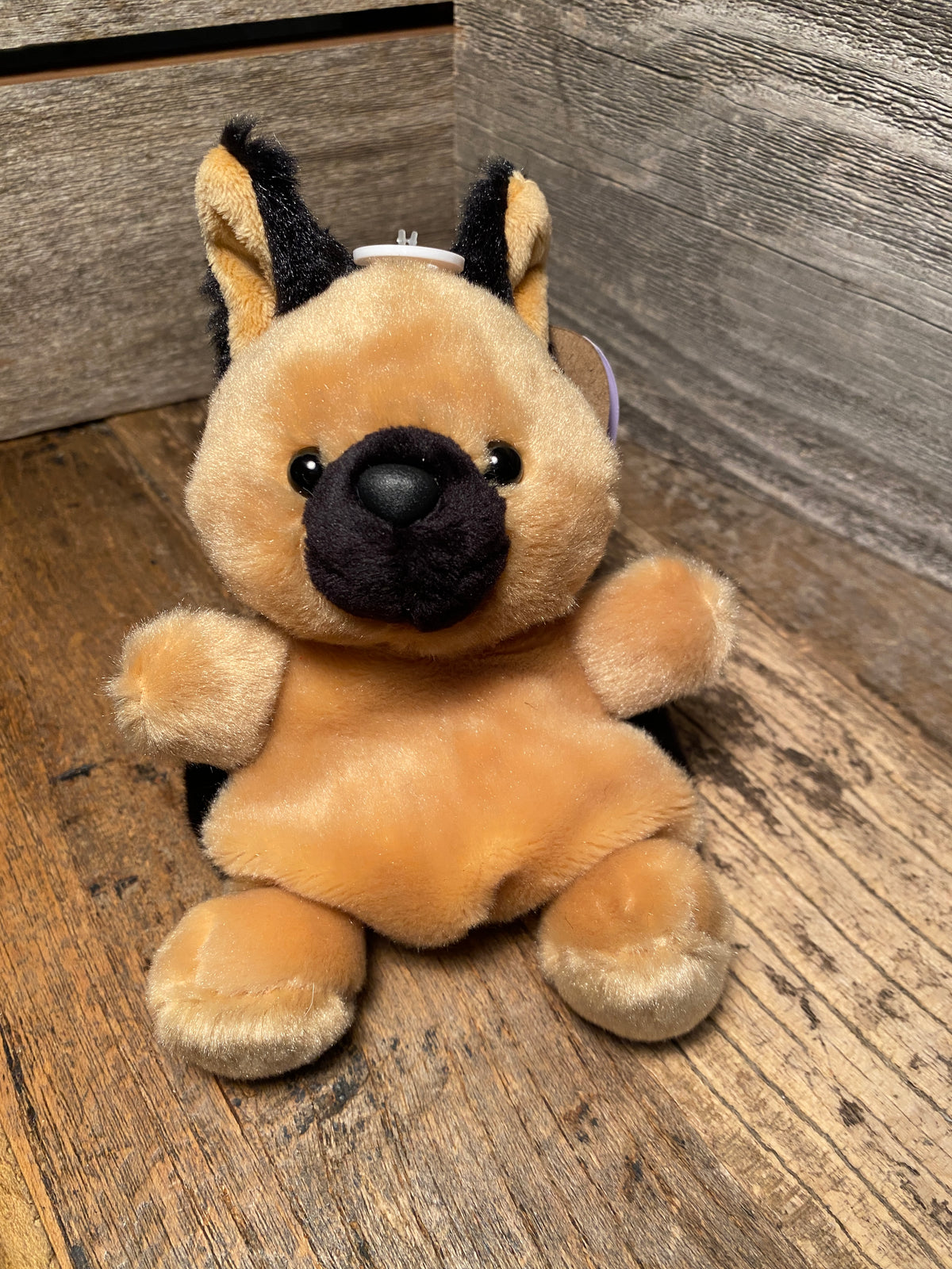 Tiny Hans German Shepherd Plush | Aurora Palm Pals | 5"