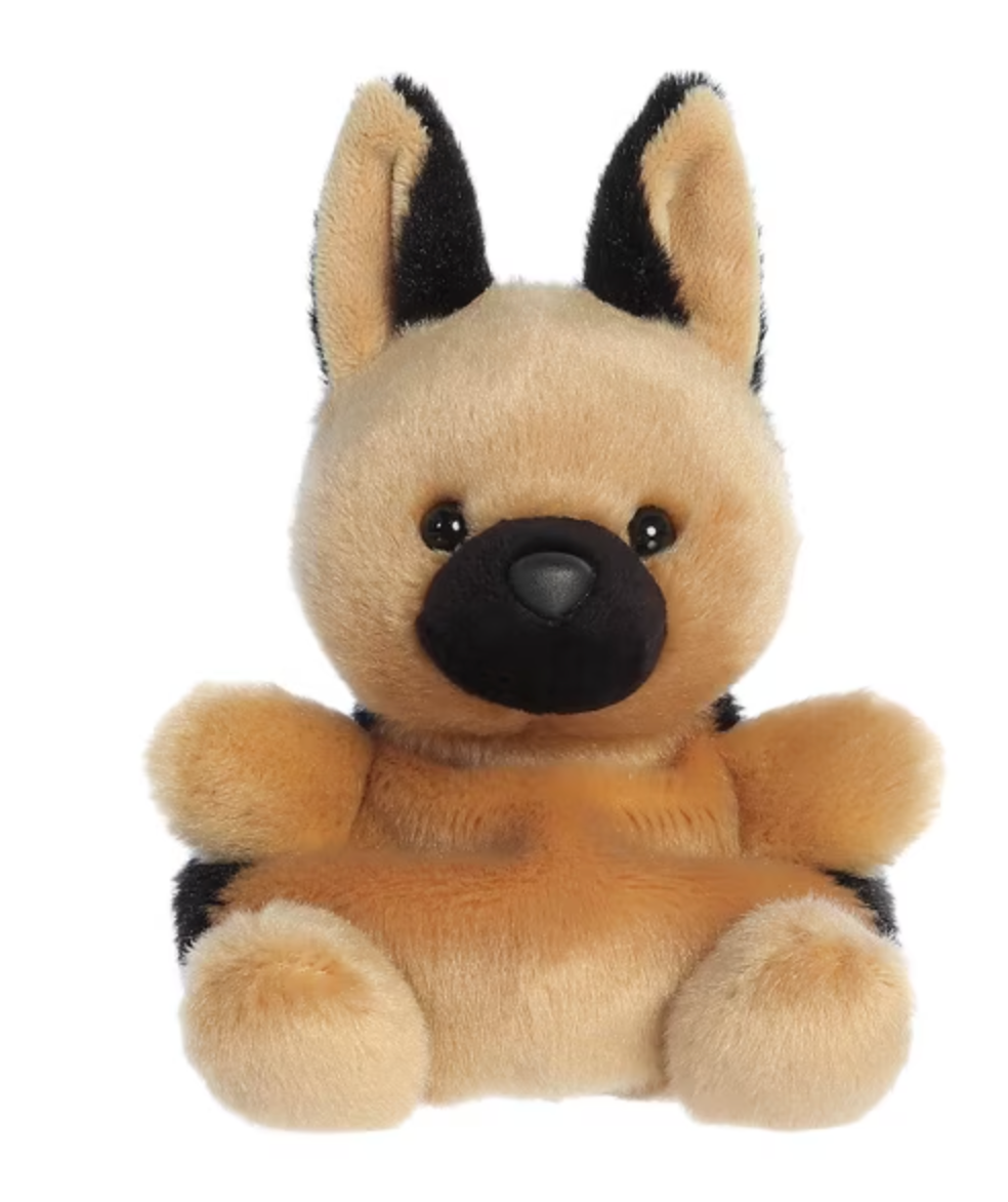 Tiny Hans German Shepherd Plush | Aurora Palm Pals | 5"